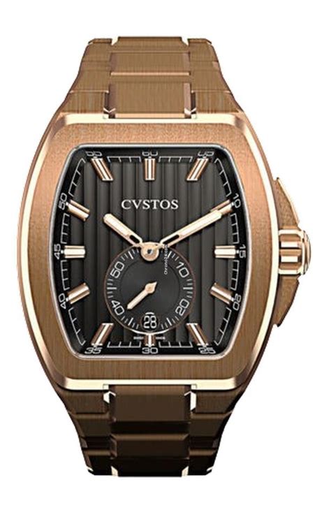 Cvstos Metropolitan PS 5N Gold / Dark Grey Dial Limited Men.